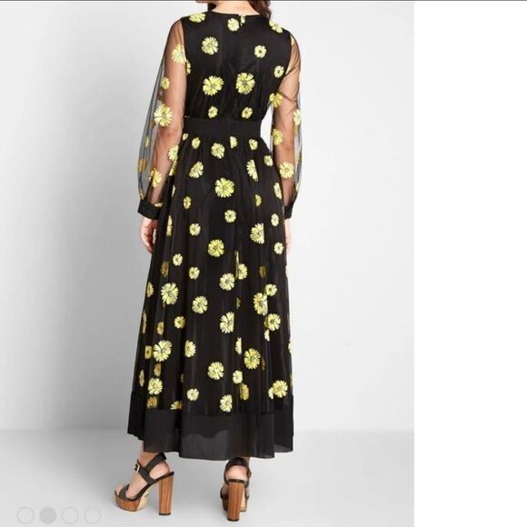 NWT MODCLOTH Be My Guest Daisy Maxi Dress L - Picture 6 of 10